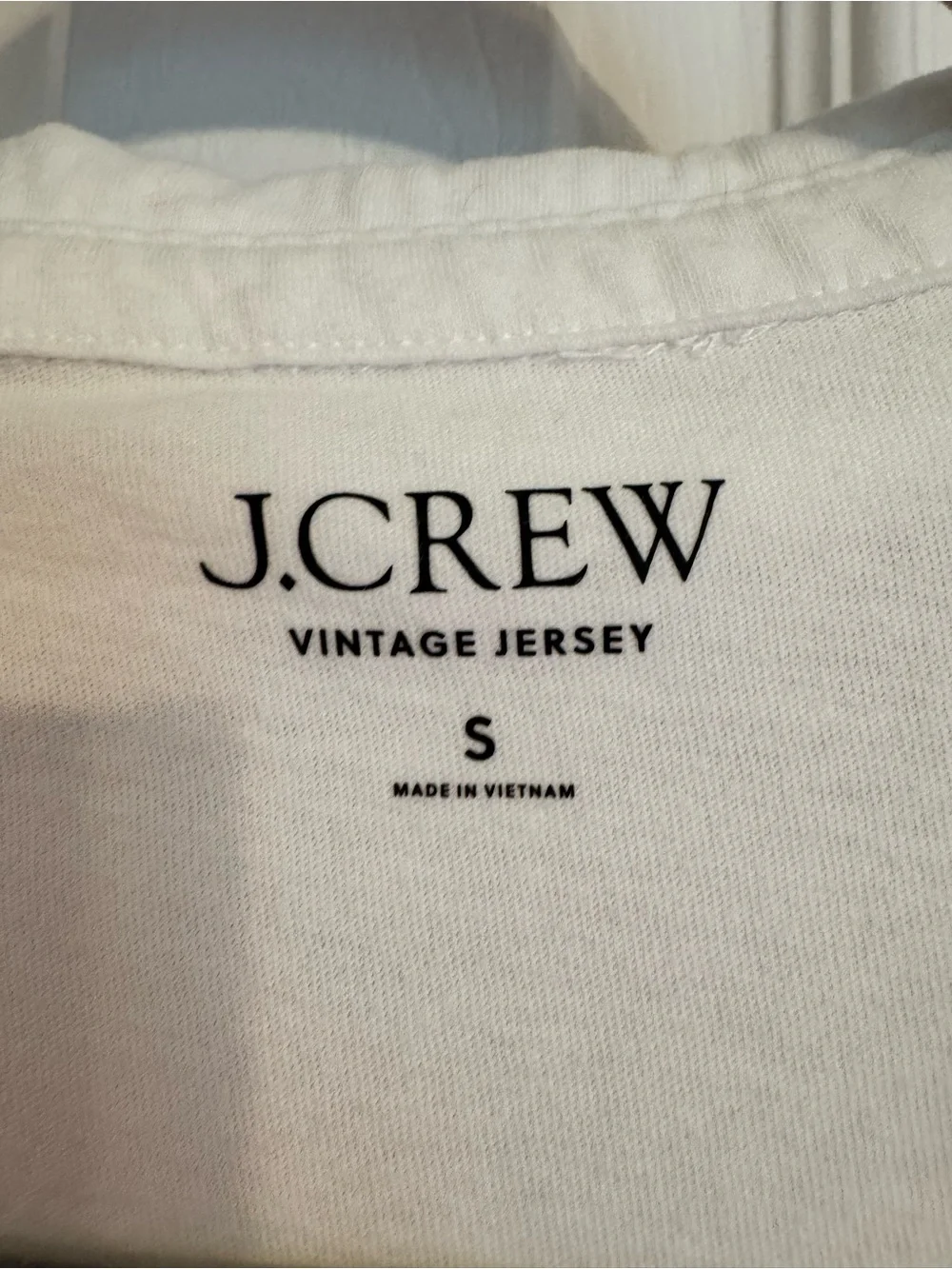 J. Crew White Long-Sleeve Polo Top